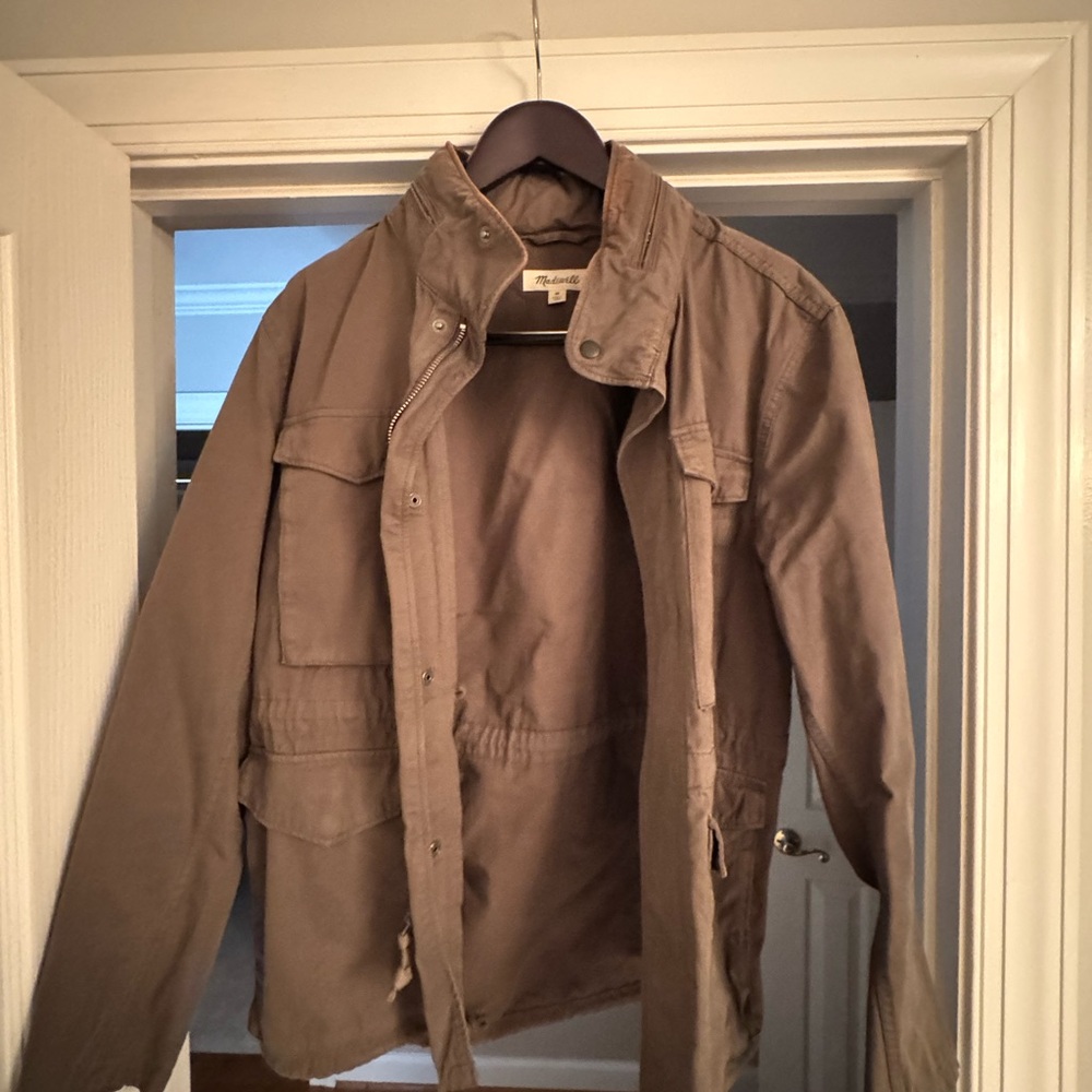 Madewell Olive Military Field Jacket